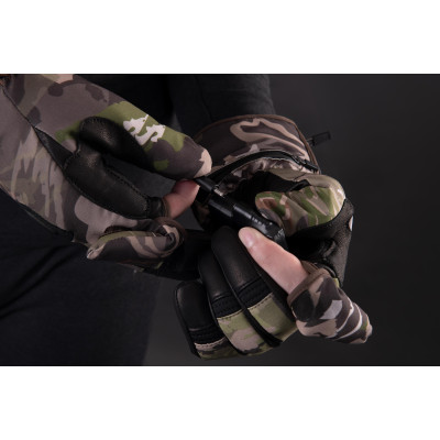 2E Tactical Рукавиці з підігрівом Hunter Camo, розмір M