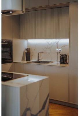 Deante Мийка кухонна Magnetic, граніт, квадрат, без крила, 560х500х219мм, чаша - 1, врізна, сірий