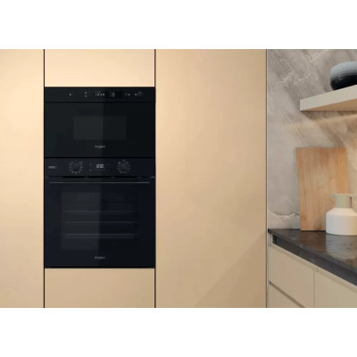 Whirlpool Мікрохвильова піч вбудовувана, 22л, електронне упр., 750Вт, дисплей, чорний