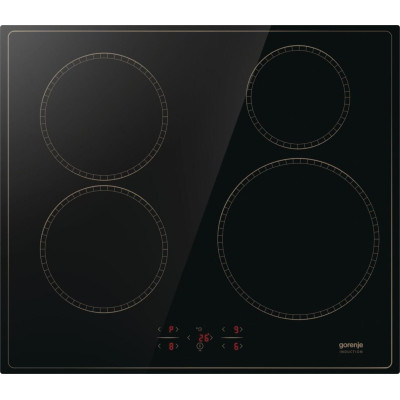 Gorenje Варильна поверхня індукційна, 60см, PowerBoost, TouchControl, StayWarm, блокування від дітей, чорний
