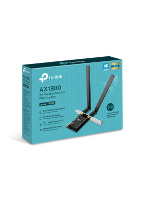 TP-Link Адаптер WiFi Archer TX20E AX1800, PCI-Express x1, BT5.2