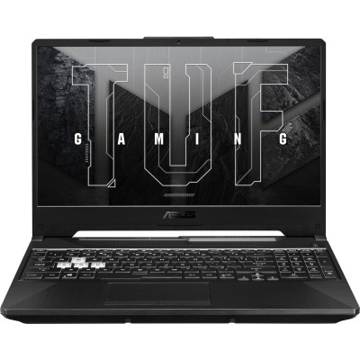 ASUS Ноутбук TUF Gaming A15 FA506NC-HN170 15.6" FHD IPS, AMD R5-7535HS, 16GB, F512GB, NVD3050-4, noOS, Чорний