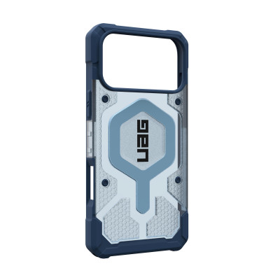 UAG Чохол+ремінець UAG для iPhone 17 Pro Max, Pathfinder Clear MagSafe Bundle, Blues Lanyard