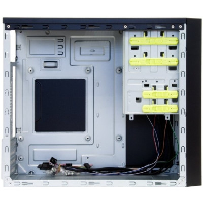Chieftec Корпус Elox HT-01B, без БЖ, 2xUSB3.1, VGA 340мм, mATX, чорний