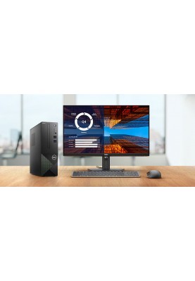 Dell Комп'ютер персональний Vostro 3020 SFF, Intel i3-13100, 8GB, F256GB, UMA, WiFi, Lin