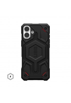 UAG Чохол для iPhone 16 Plus, Monarch Pro Magsafe, Kevlar Black