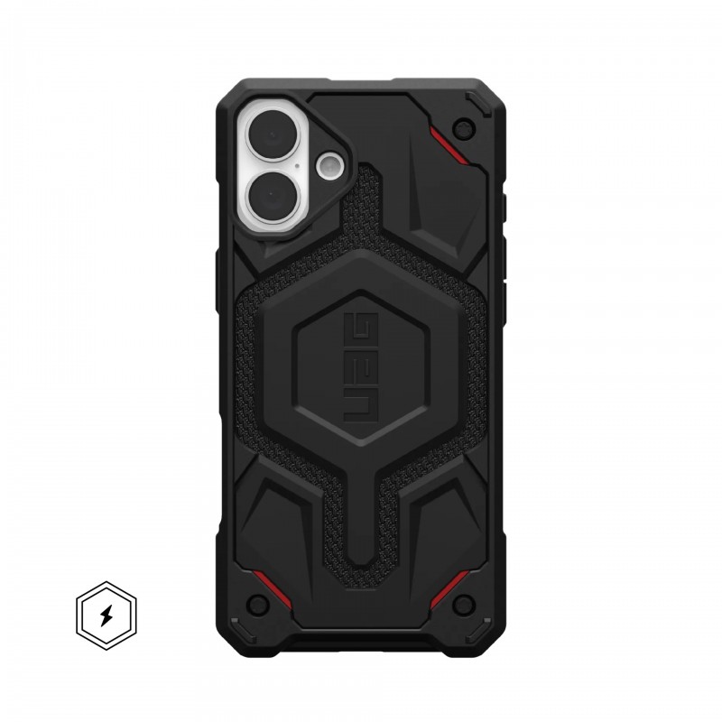 UAG Чохол для iPhone 16 Plus, Monarch Pro Magsafe, Kevlar Black