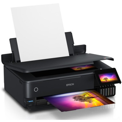 Epson БФП ink color A3 EcoTank L8180 32_33 ppm Duplex USB Ethernet Wi-Fi 6 inks Black Pigment