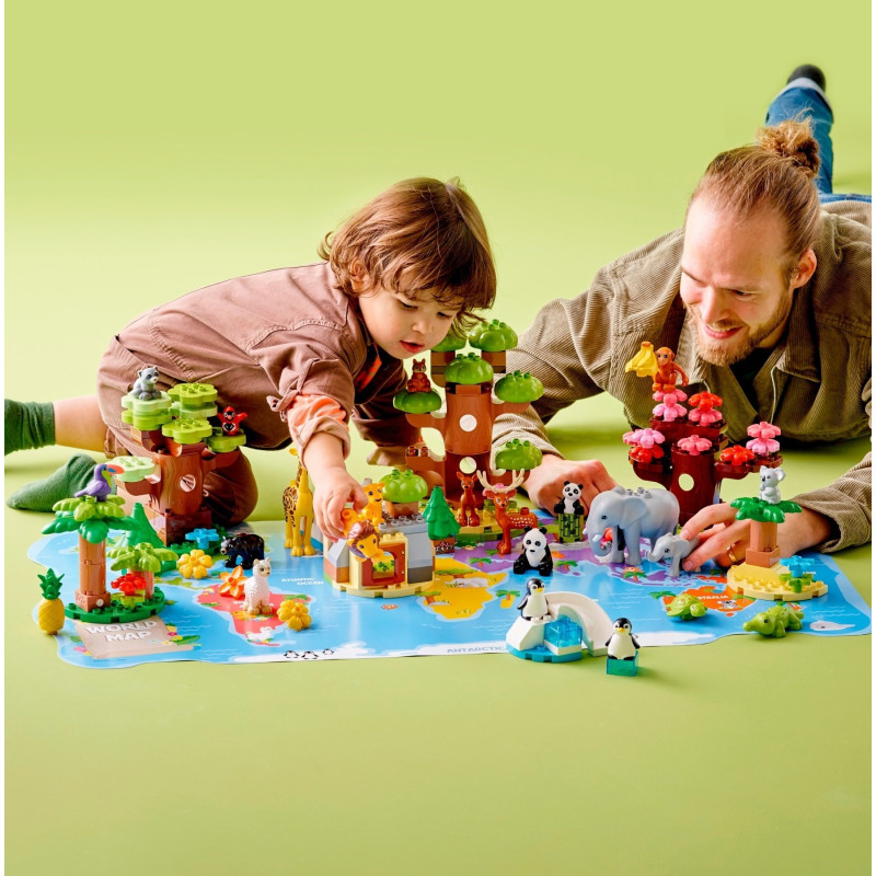 LEGO Конструктор DUPLO Town Дикі тварини світу