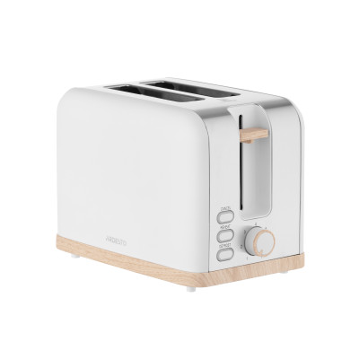 ARDESTO Тостер T-F420WWD, 800Вт, метал, 2 слоти, білий