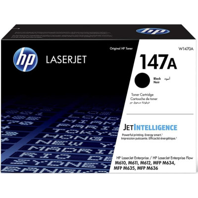 HP Картридж HP 147A LJ M611/M612/M635/M636 Black (10 500стор)