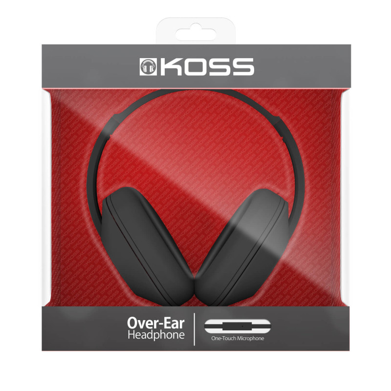 Koss UR23iK Over-Ear Mic Black