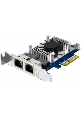 QNAP Мережева карта Dual-port (10Gbase-T) 10GbE PCIe Gen3 x4