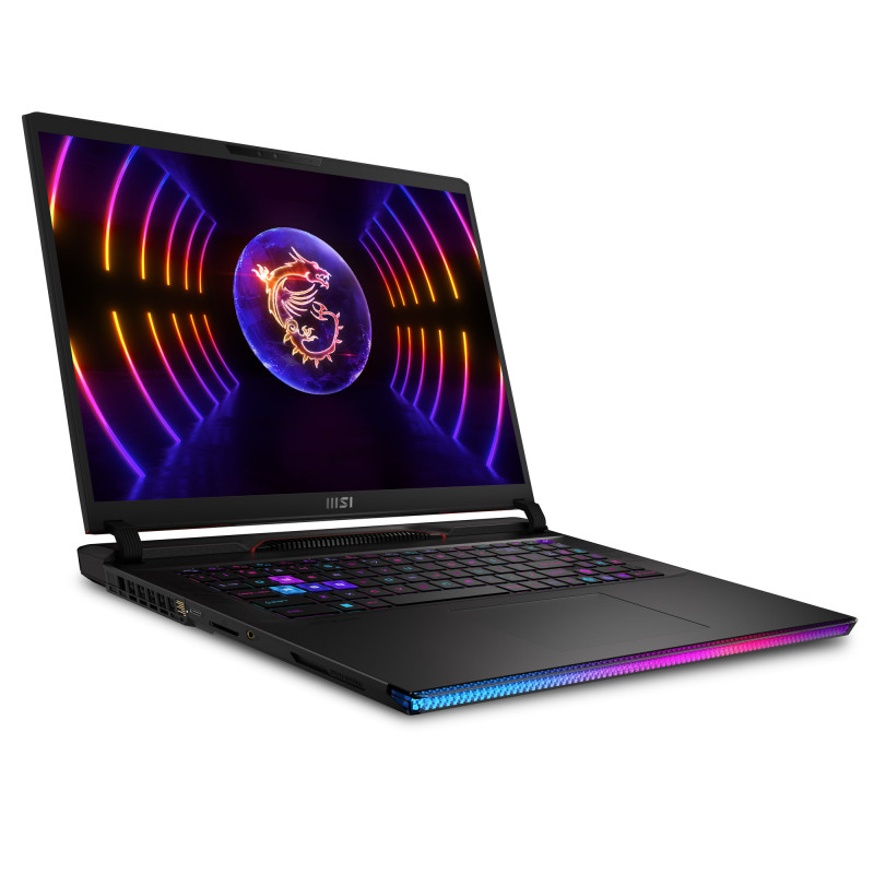 MSI Ноутбук Raider 17" QHD+, Intel i9-13980HX, 32GB, F1TB, NVD4090-16, W11, черный