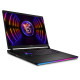 MSI Ноутбук Raider 17" QHD+, Intel i9-13980HX, 32GB, F1TB, NVD4090-16, W11, черный