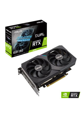 ASUS Відеокарта GeForce RTX 3060 12GB GDDR6 DUAL V2 DUAL-RTX3060-12G-V2