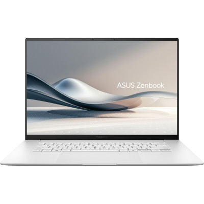 ASUS Ноутбук Zenbook S 16 UM5606WA-RK226W 16" 3K OLED, AMD AI 9 365, 24GB, F1TB, UMA, Win11, Білий
