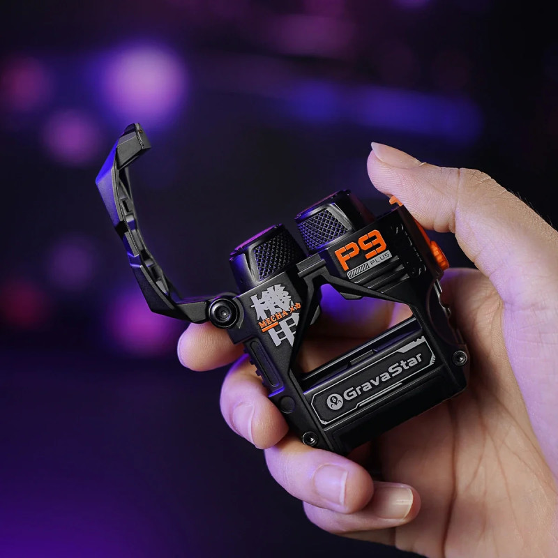 GravaStar Навушники TWS Sirius Plus, BT 5.3, чорний