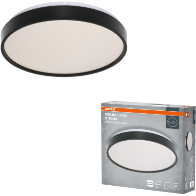 Osram Світильник накладний CEILING LUXO 18Вт 4000К чорний Osram Світильник накладний CEILING LUXO 18Вт 4000К чорний
