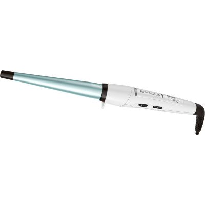 Remington Плойка Shine Therapy, конусна, >300Вт, темп.режимів-8, 140-210С, кераміка, білий