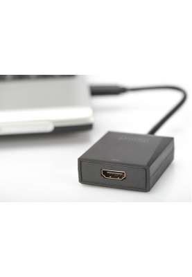 Digitus Адаптер USB 3.0 - HDMI Full HD, M/F, 0.15 m