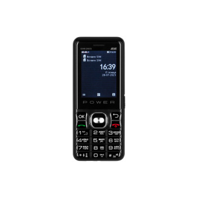 2E Мобільний телефон E240 2023 2.4" 2SIM, 2500mAh, Чорний
