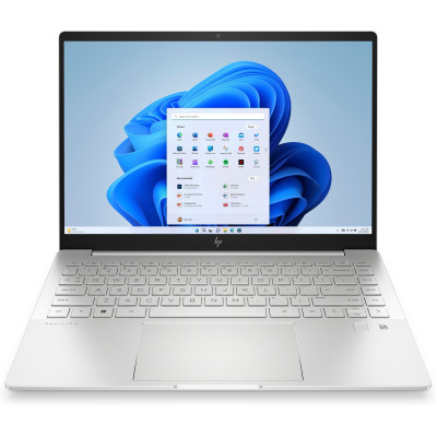HP Ноутбук Pavilion Plus 14-eh1006ua 14" 2.2K IPS AG, Intel i5-1340P, 16GB, F1024GB, UMA, Win11, сріблястий