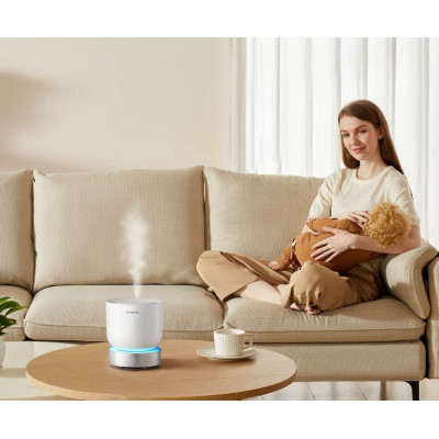 Govee Розумний зволожувач повітря H7161 Aroma Diffuser, RGBIC, White Noise, білий