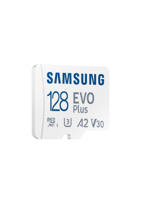 Samsung Мапа пам'яті microSD 128GB C10 UHS-I R130MB/s Evo Plus + SD