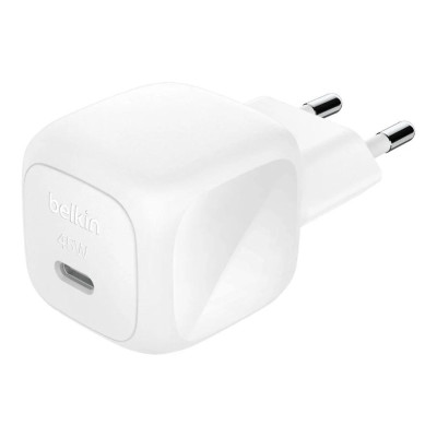 Belkin Зарядне пристрій мережевий 45Вт USB-С PD PPS, білий