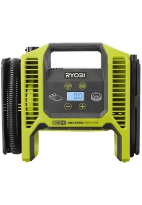 Ryobi Компресор акумуляторний ONE+ R18MI-0, 18В, 10,3 бар (без АКБ та ЗП)