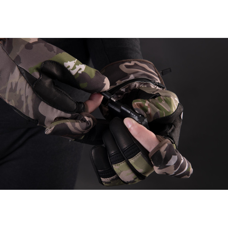 2E Tactical Рукавиці з підігрівом Hunter Camo, розмір XXL