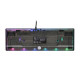 2E Gaming Клавіатура KG345 RGB 68key USB Transparent
