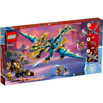 LEGO Конструктор Ninjago Дракон стихій проти робота Володарки