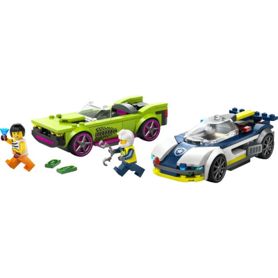 LEGO Конструктор City Переслідування маслкара на поліцейському автомобілі