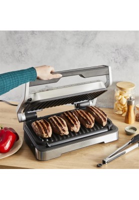 Tefal Гриль прижимний OptiGrill 4in1 XL 2200Вт, темп. режимів-4, з`ємні пластини, форма для випічки, метал