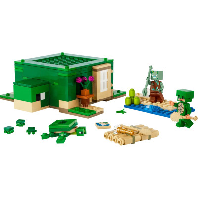 LEGO Конструктор Minecraft Пляжний будинок у формі черепахи