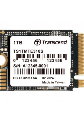 Transcend Накопичувач SSD M.2 1TB PCIe 4.0 MTE310S 2230