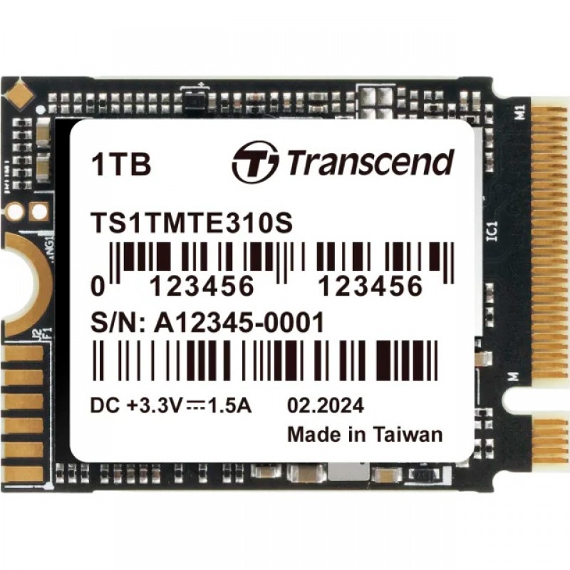 Transcend Накопичувач SSD M.2 1TB PCIe 4.0 MTE310S 2230