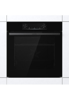 Gorenje Комплект (духовка електрична BO6735E02BK + поверхня газова G641EB), 740147, чорний