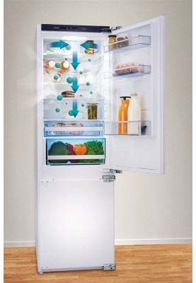 Gorenje Холодильник вбудований з нижн. мороз., 177х55х54см, 2 двері, 180 (68) л, А ++, NF +, Зона св-ті, Внутр. Диспл, Білий