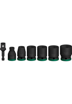 Bosch Набір ударних торцевих головок Professional Standart 7шт 1/2" з адаптером