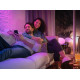 Philips Hue Лампа розумна GU10, 5.7W(50Вт), 2000K-6500K, RGB, ZigBee, Bluetooth, димування, 2шт