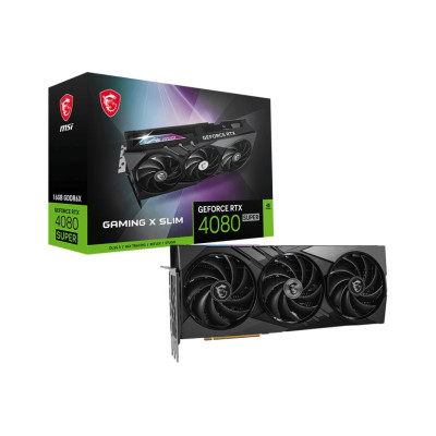 MSI Відеокарта GeForce RTX 4080 SUPER 16GB GDDR6X GAMING X SLIM