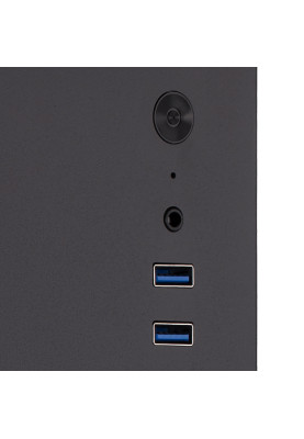 2E Корпус Credo V200B-400, з БЖ 2E ATX400, 2xUSB3.0, 1x80мм, VGA 250мм, mATX, чорний