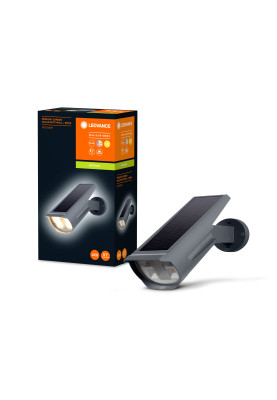 LEDVANCE Світильник автономний ENDURA GARDEN SOLAR SPOT RGBW 0.5Вт 3000К 55Лм IP44 чорний