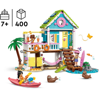 LEGO Конструктор LEGO Friends Пляжний будиночок з морськими котиками LEGO Конструктор LEGO Friends Пляжний будиночок з морськими котиками