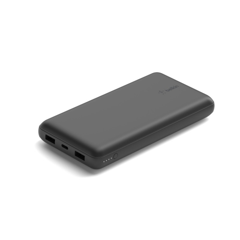 Belkin Портативний зарядний пристрій 20000mAh, 15W Dual USB-A, USB-C, black