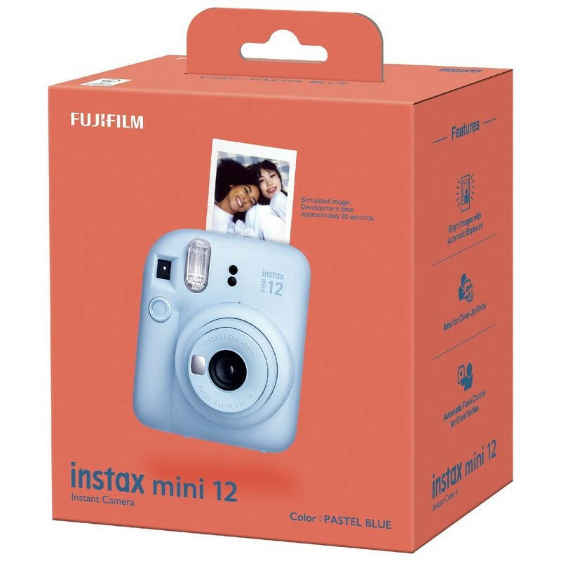 Fujifilm Фотокамера миттєвого друку INSTAX Mini 12 BLUE