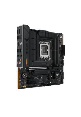 ASUS Материнcька плата TUF GAMING B760M-PLUS WIFI II s1700 B760 4xDDR5 M.2 HDMI DP Wi-Fi BT mATX